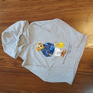 Polo Ralph Lauren Long Sleeve Hooded Shirt Boys Size 5